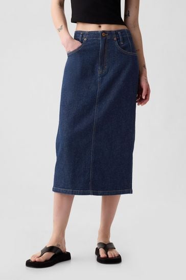 Denim pencil skirt gap hotsell