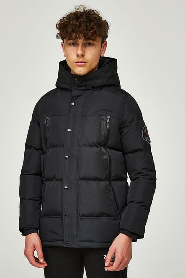 Next black puffer jacket cheap