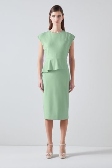 LK Bennett Mia Lenzing™ Ecovero™ Viscose Blend Petite Dress