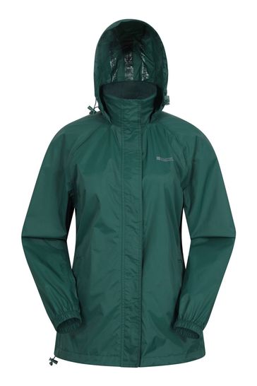 Mountain Warehouse Green Womens Pakka Waterproof Jacket