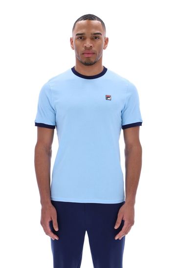 Fila Blue Marconi Essential Ringer T-Shirt