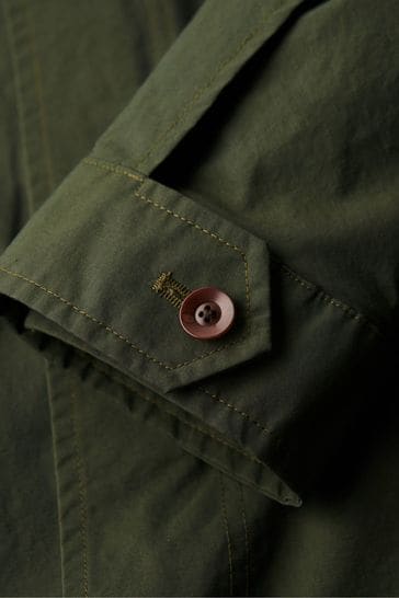Khaki green mens coat shop