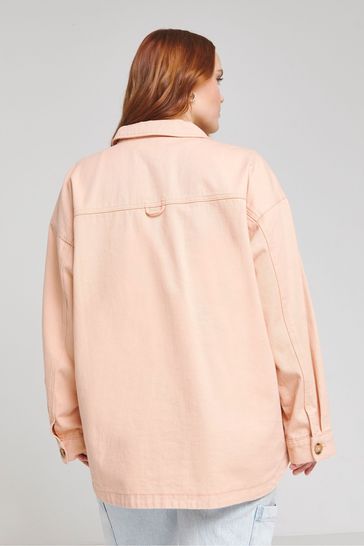 Orange store utility jacket