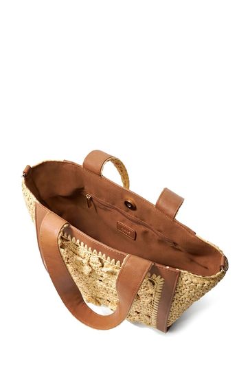 Buy Dune London Natural Daisy Floral Applique Embellished Handbag from Next Netherlands