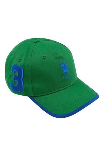 U.S. Polo Assn. Mens Player 3 Baseball Cap