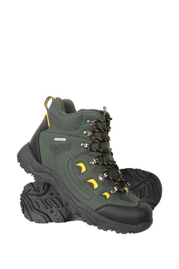 Mountain Warehouse Green Light Mens Adventurer Waterproof Boots