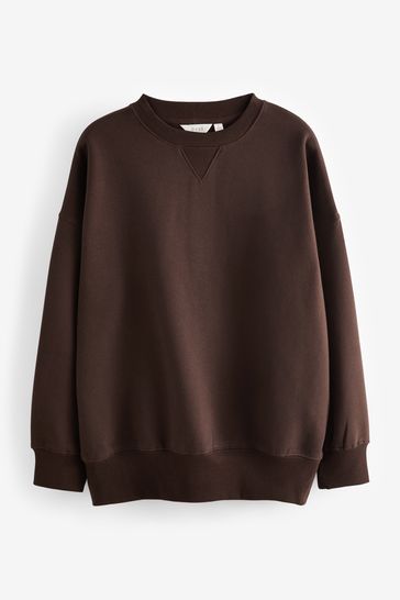 Sweatshirt brun outlet