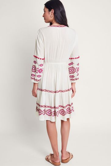 Monsoon white dresses new arrivals