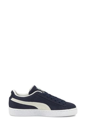 Puma Blue Suede Classic XXI Youth Trainers