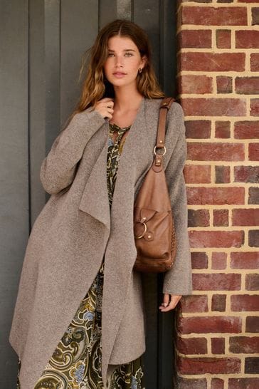 Knotted cardigan online
