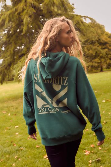Nike swoosh longline overhead hoody clearance