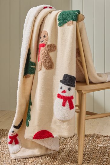 Next christmas throws on sale
