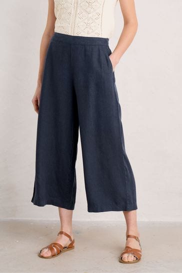 Seasalt Cornwall Blue Merrivale Culottes