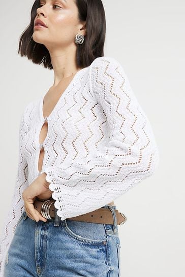 River island bobble cardigan top