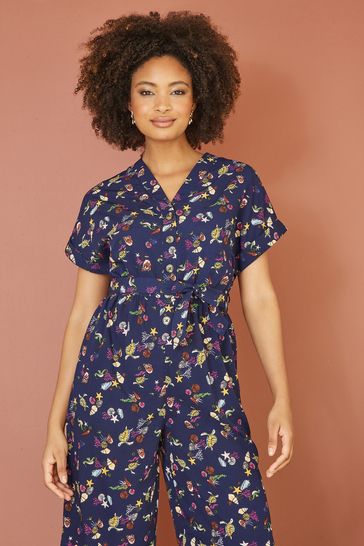 Buy Yumi Blue Sealife Print Jumpsuit from Next Greece
