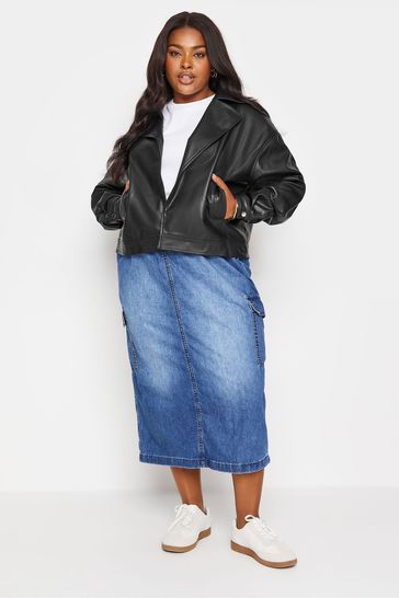 Black PU Jacket
