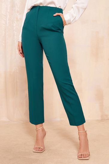 Buy Friends Like These Green Petite Tailored Ankle Grazer Trousers Co Ord Suit from Next Turkey