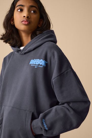 Buy Reebok Girls Oversized Graphic Hoodie from the Laura Ashley online shop