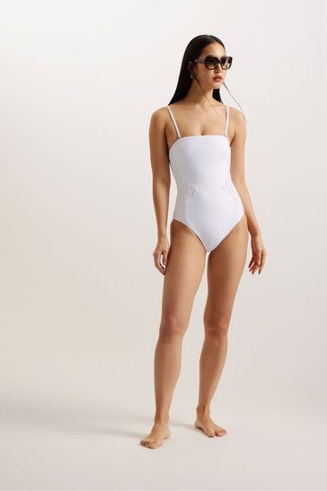 Ted baker white swimsuit discount