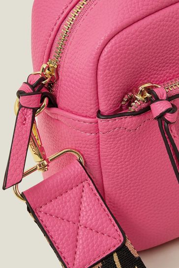 Buy Accessorize Pink Camera Bag with Webbing Strap from Next Kuwait