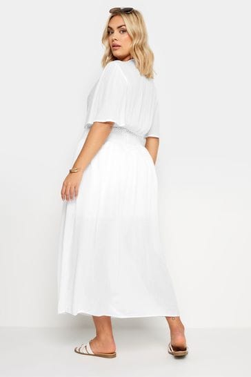 Maxi white kimono cheap
