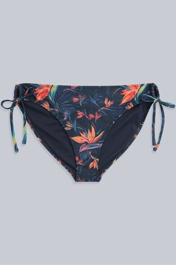 Animal Iona Orange Tie Side Printed Bikini Bottoms
