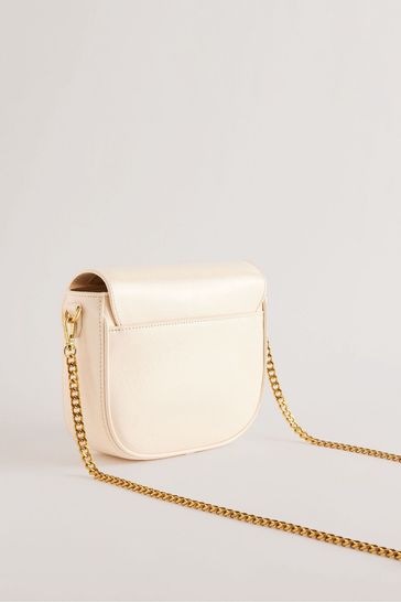 Buy Ted Baker Esia Cream Webbing Saddle Cross-Body Bag from Next USA