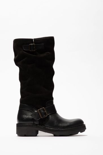 Knee length snow boots deals