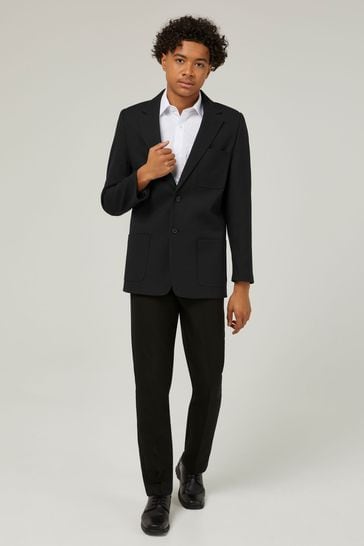 Blazer for boys black new arrivals