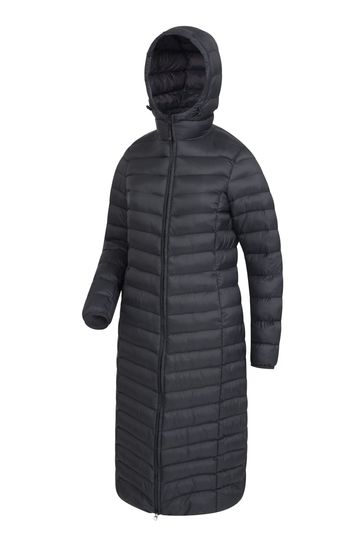 Buy Mountain Warehouse Black Florence Womens Long Padded Jacket from Next Cyprus