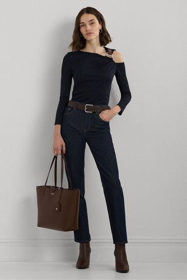 Harlee leather boot ralph lauren clearance