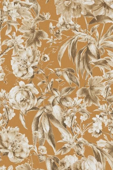 Graham & Brown Yellow Arcane Garden Wallpaper