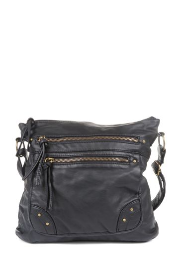 Buy Pavers Cross Body Black Bag from the Laura Ashley online shop