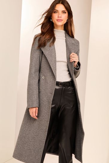 Lipsy grey coat shop