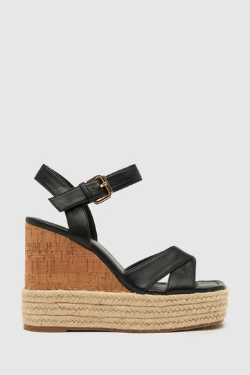 Schuh Valley Cork Espadrille Wedges