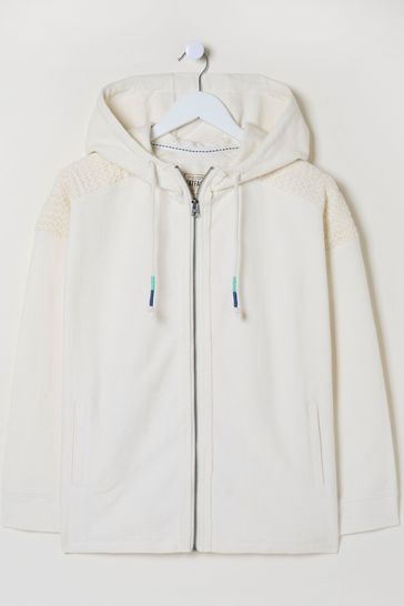 Fat face zip up hoodie store