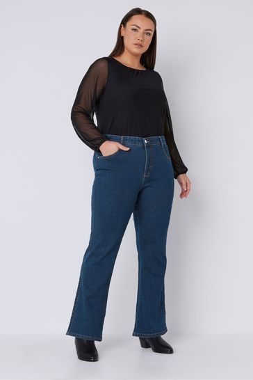 Buy Evans Blue Bootcut Jeans from Next Netherlands