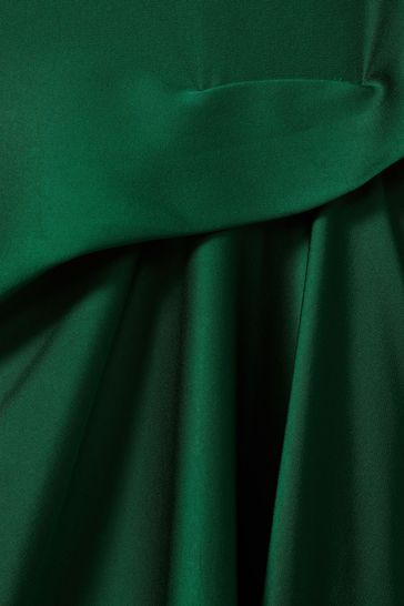 Reiss green silk dress shop