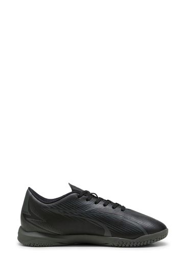 Puma Black Unisex Kids Ultra Play It Football Boots