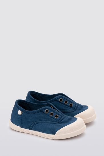 Igor Yellow Lona Canvas Plimsolls Shoes
