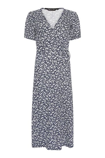 Buy M Co Maxi V Neck Wrap Front Dress from Next Bahrain