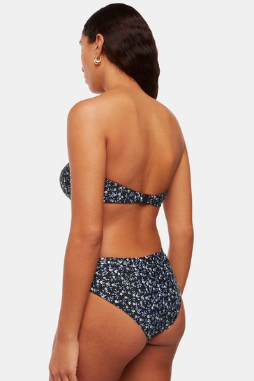 Buy Whistles Black Forget Me Not Bandeau Bikini Top from Next Bahrain