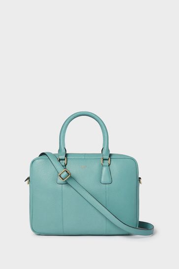 Buy Osprey London Blue The Adaline Leather Laptop Bag from Next