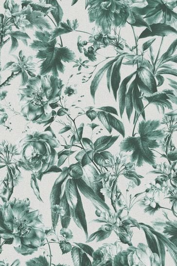 Graham & Brown Green Arcane Garden Wallpaper