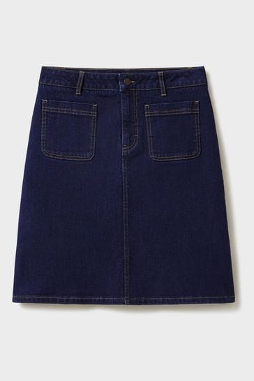 Next dark blue denim skirt clearance