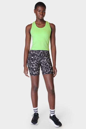 Buy Black Electric Texture Print Power 6 Biker Shorts from Next Poland