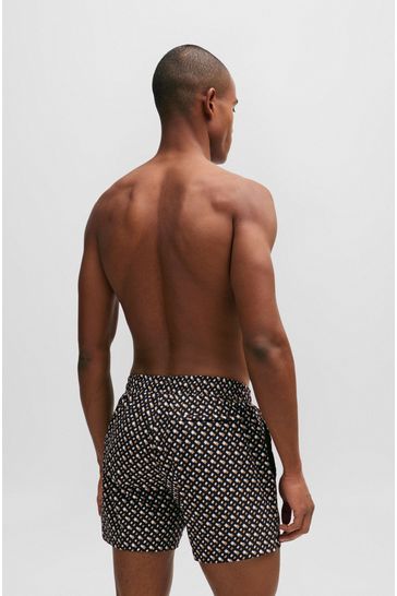 Boss black shorts outlet