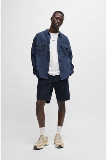 Boss chino shorts hot sale