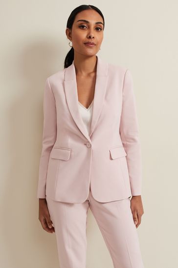 Phase Eight Petite Pink Ulrica Fitted Jacket
