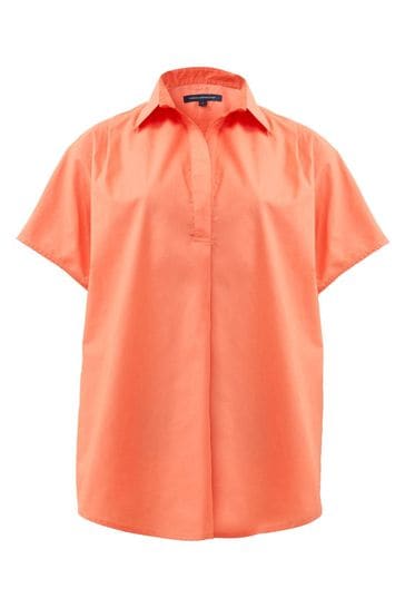 French Connection Cele Rhodes Poplin Shirt